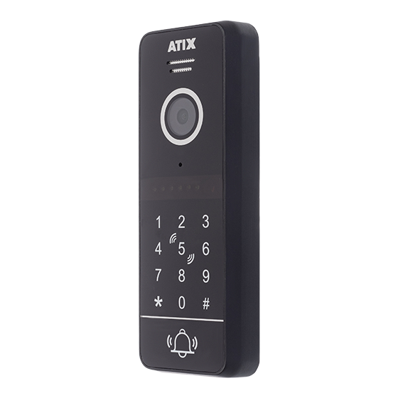 AT-I-D31F/CKR Black Вызывная панель ATIX