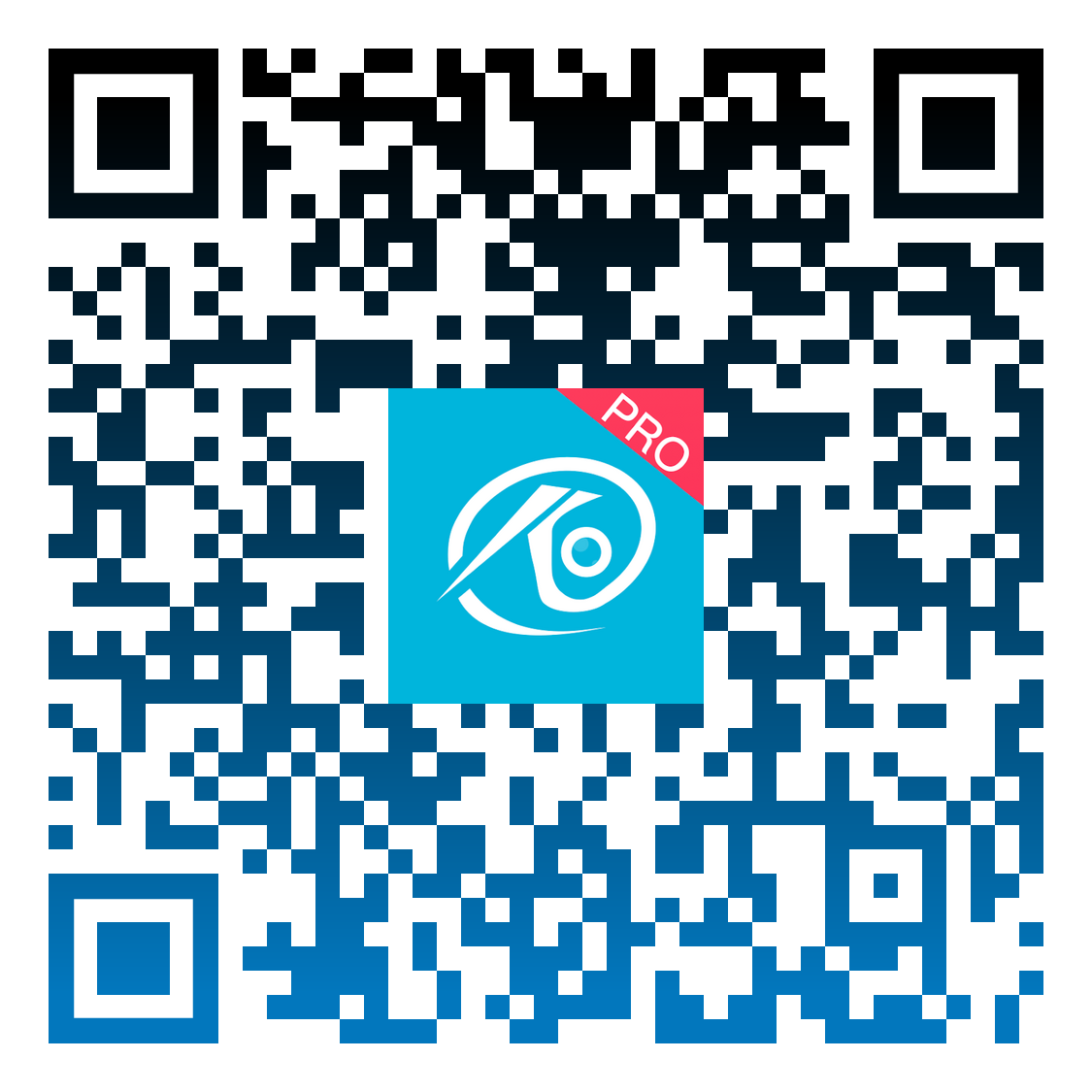 QR-код приложения O-KAM Pro для iPhone